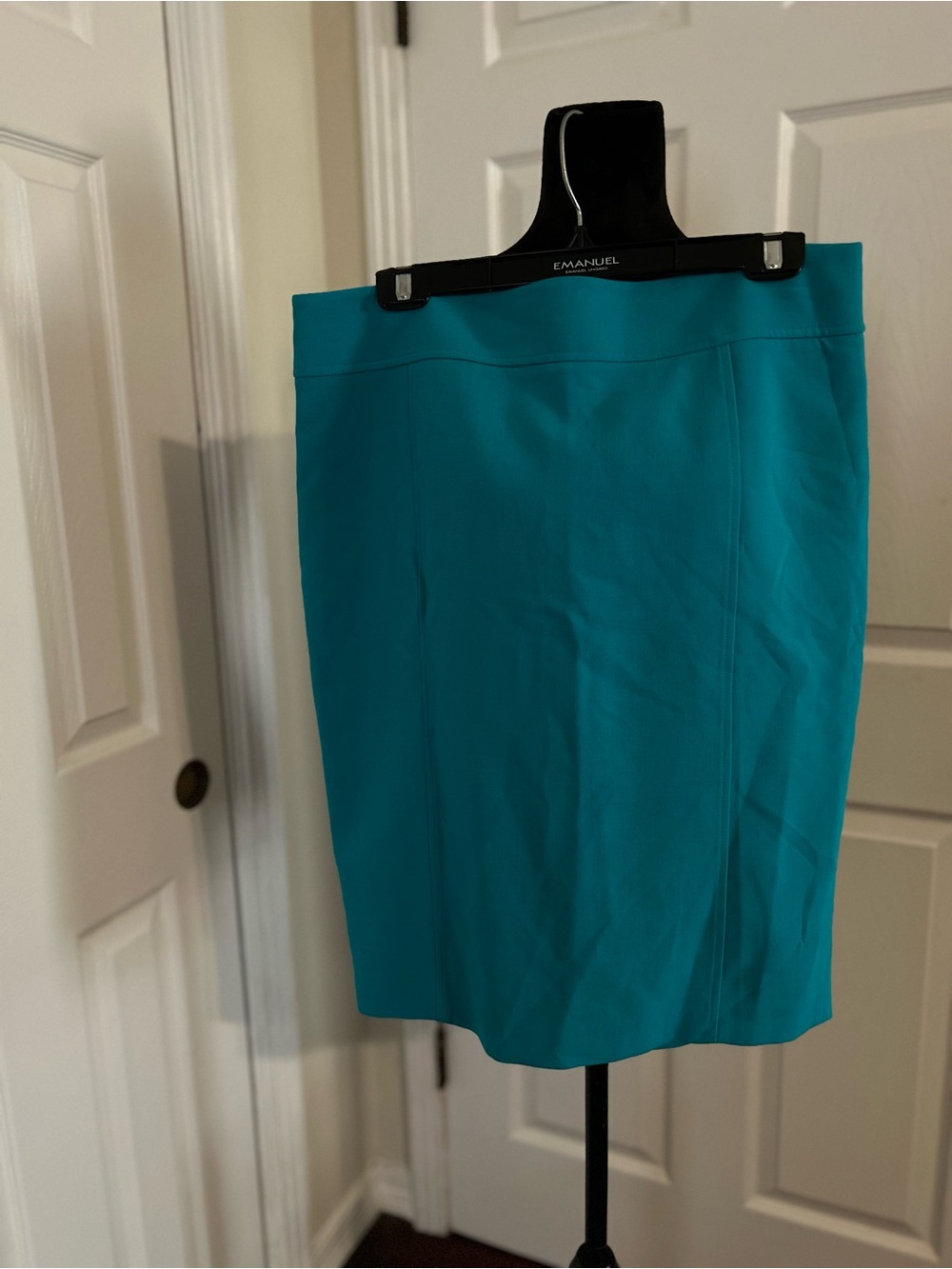 LOFT Teal Pencil Skirt